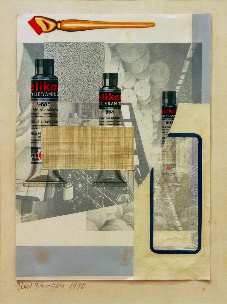 Ohne Titel (Elika) von Kurt Schwitters