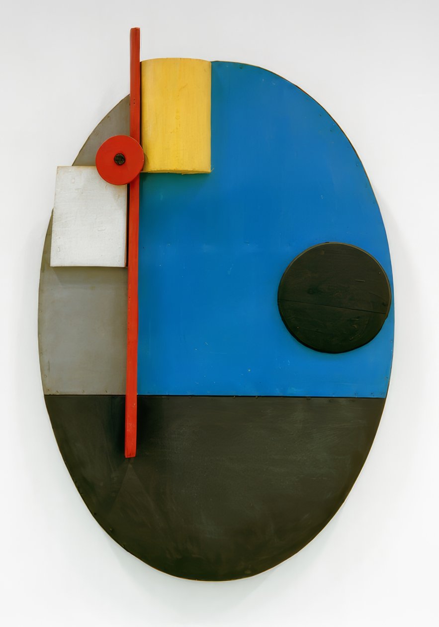 Ohne Titel (Ovale Konstruktion) von Kurt Schwitters