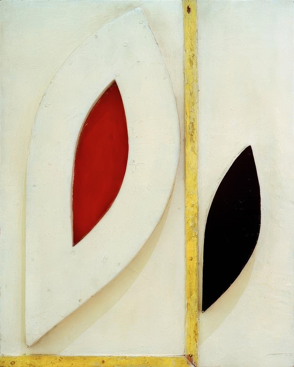 Ohne Titel (Weiße Konstruktion) von Kurt Schwitters