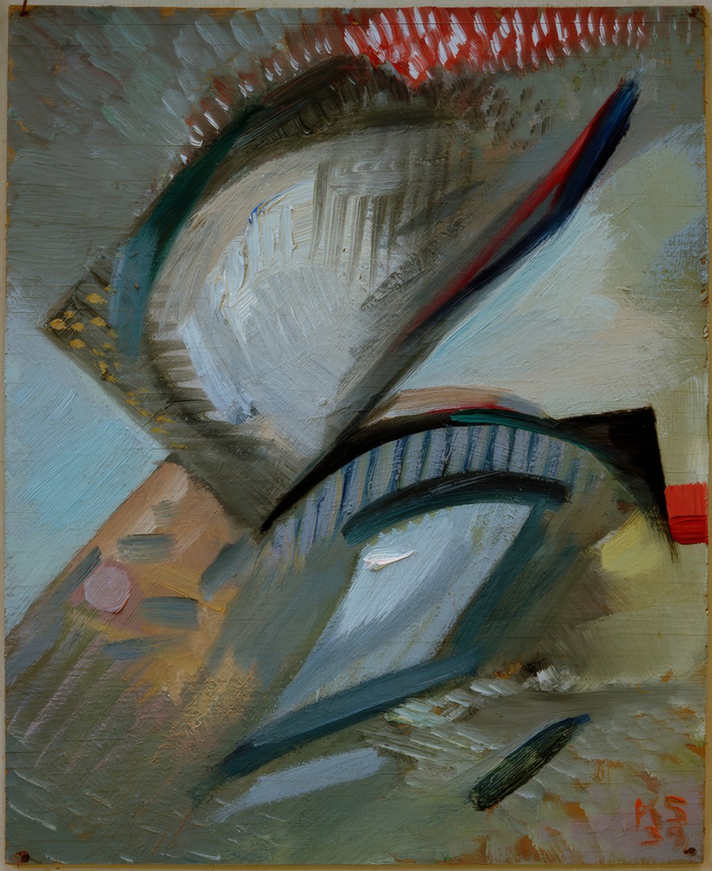 Ohne Titel (Zick-Zack) von Kurt Schwitters