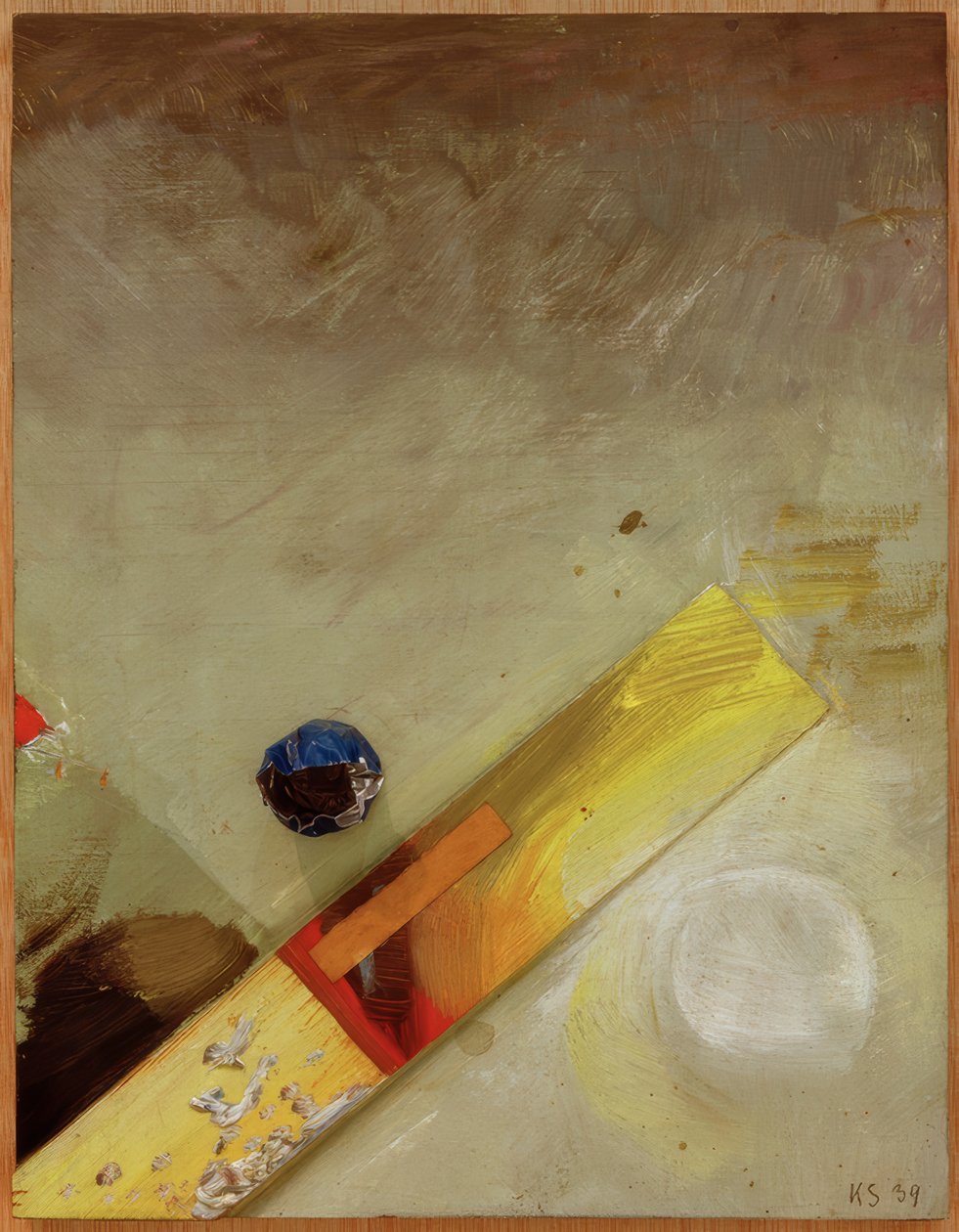 Phantasie über Dächern von Kurt Schwitters