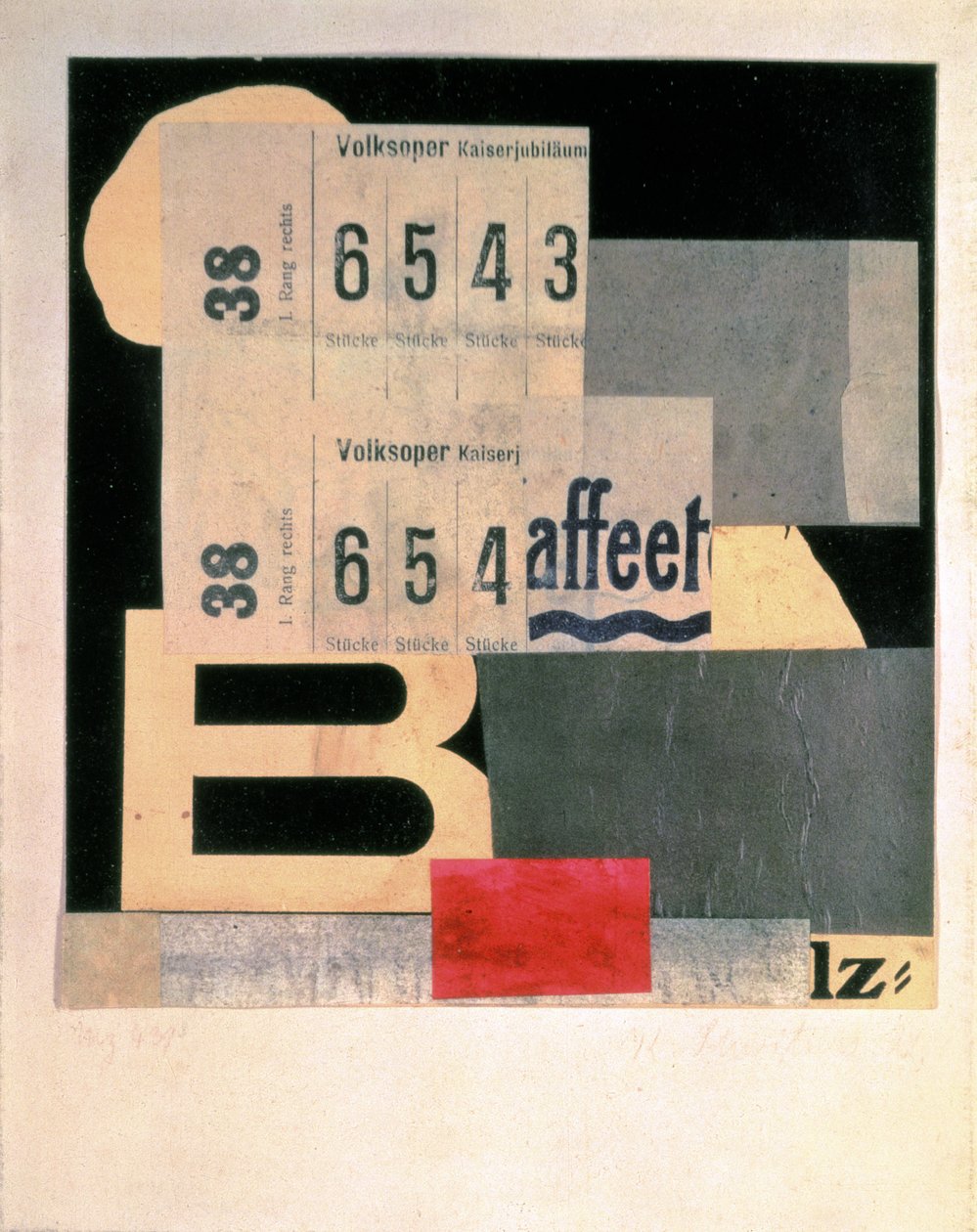 Unbekanntes Bild von Kurt Schwitters
