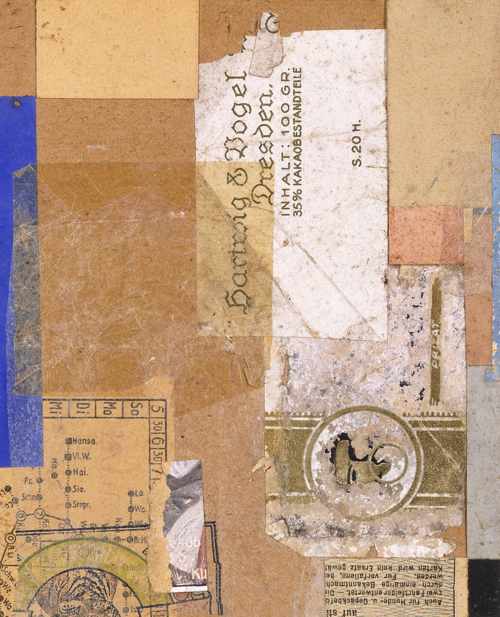 Ohne Titel von Kurt Schwitters