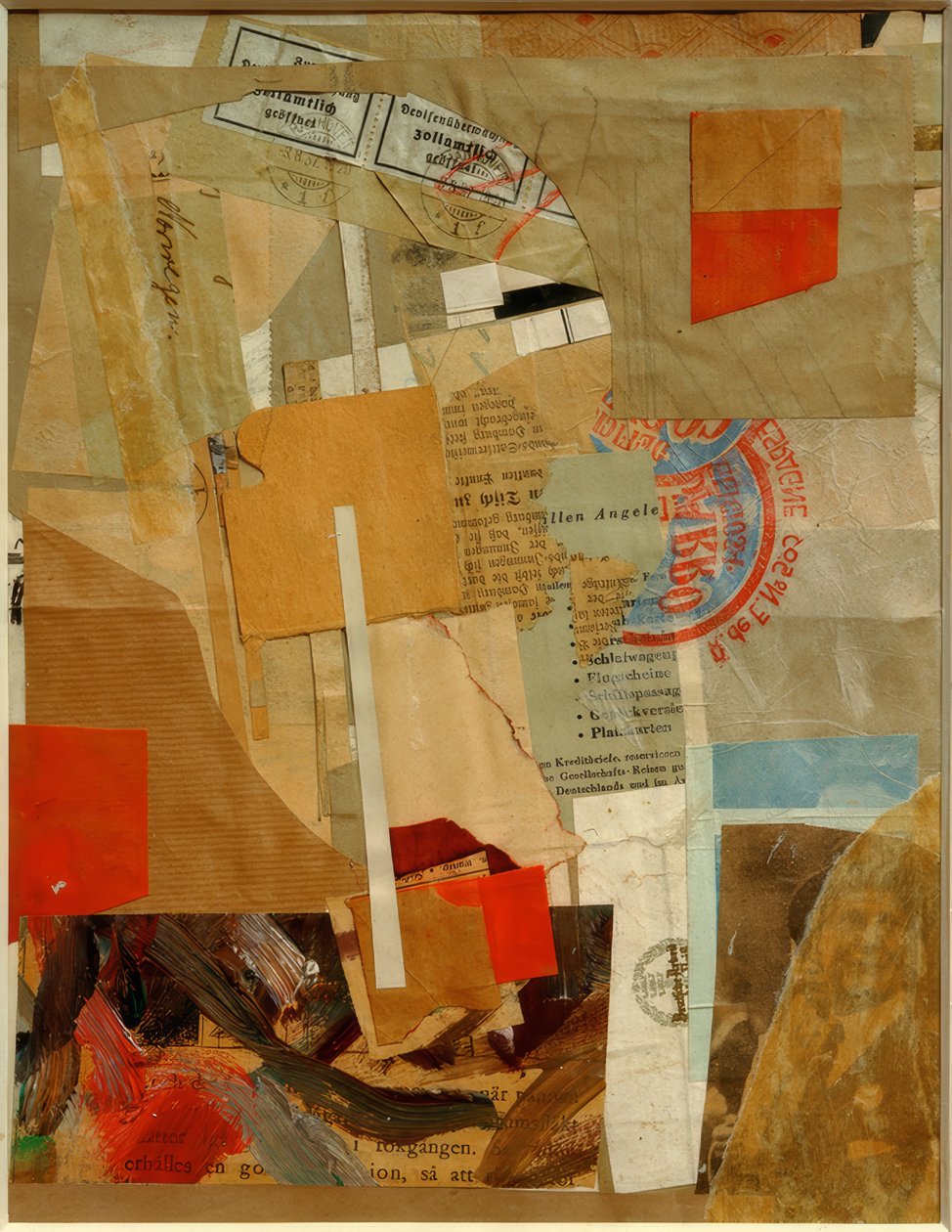 Zollamtlich geöffnet von Kurt Schwitters