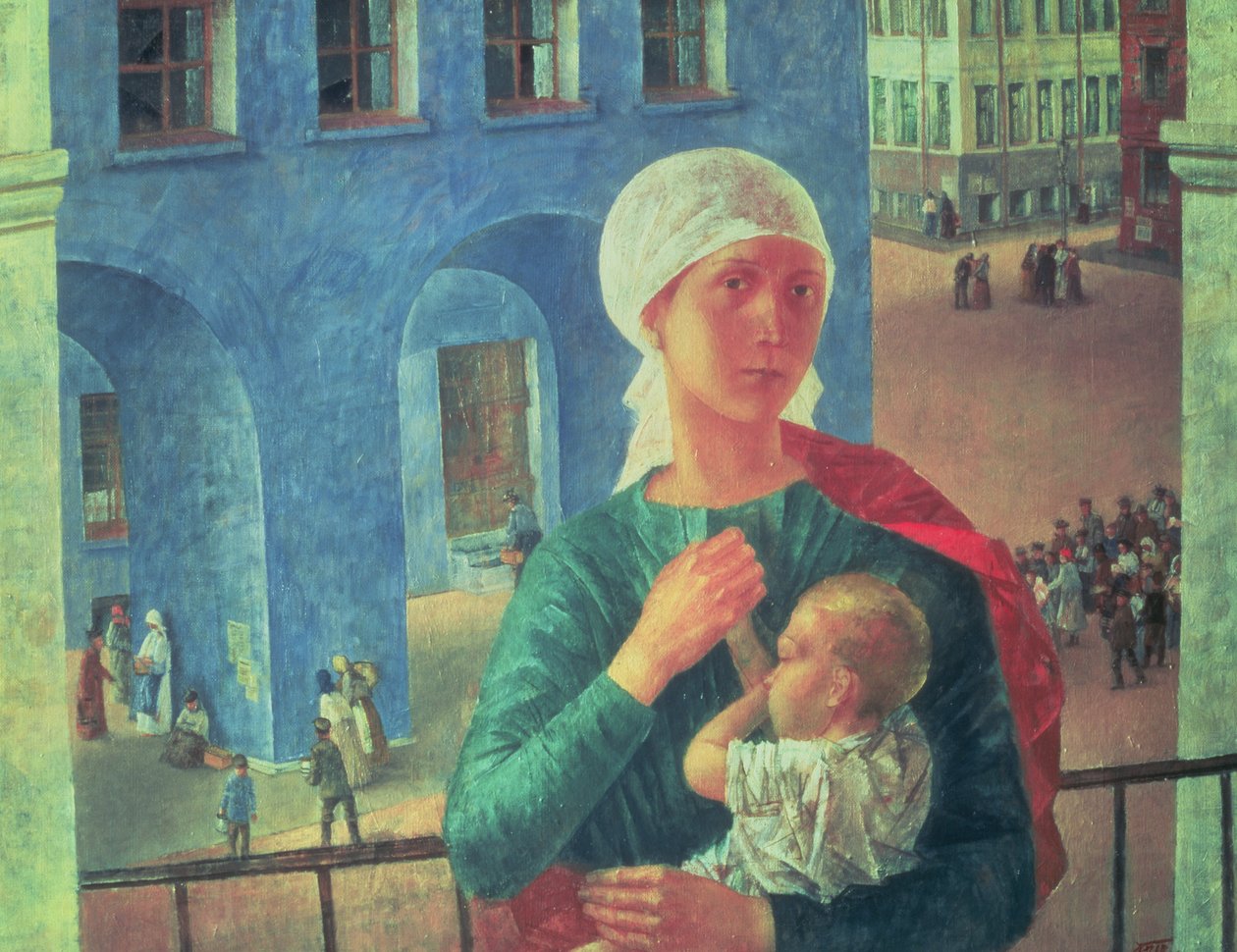 1918 in Petrograd, 1920 von Kuzma Sergeevich Petrov Vodkin