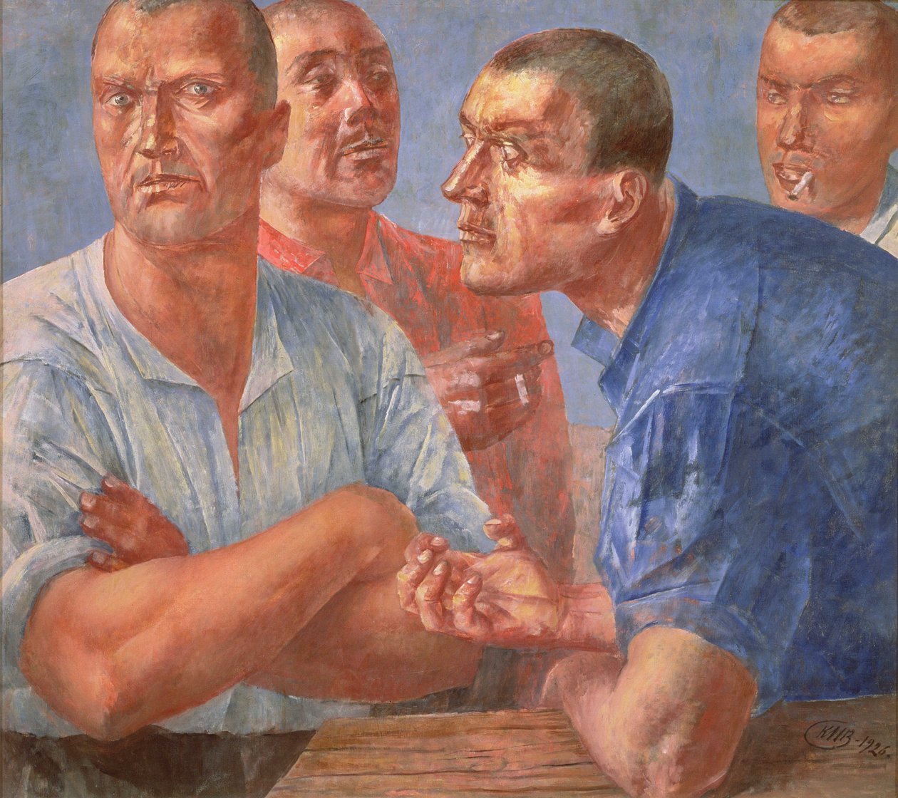 Arbeiter von Kuzma Sergeevich Petrov Vodkin