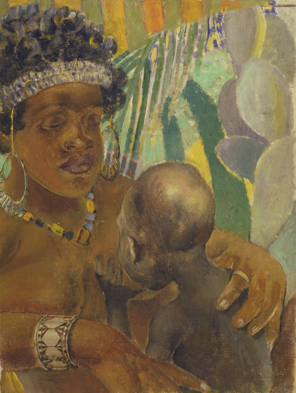 Negerin, 1907 von Kuzma Sergeevich Petrov Vodkin