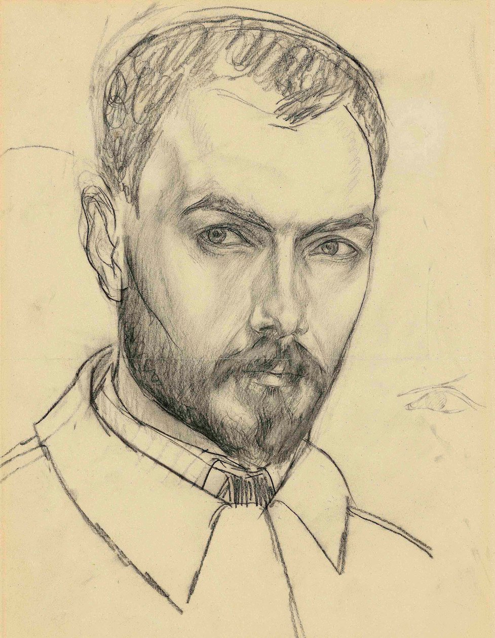 Selbstporträt von Kuzma Sergeevich Petrov Vodkin