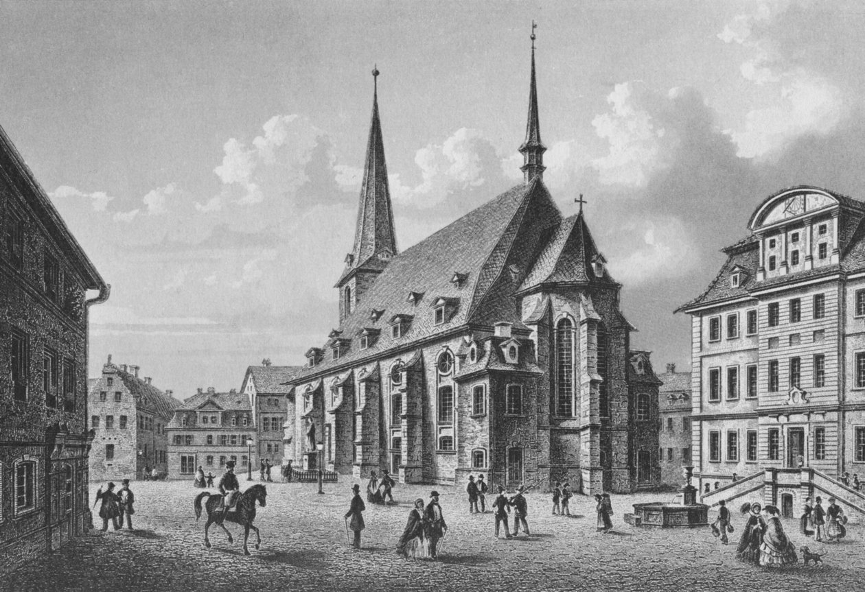 Herderplatz von Südosten von L. Oeder