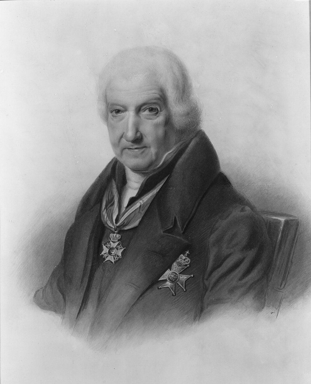 Jacques de Guise, Chroniken von Hainaut, Frontispiz von L.A. Vincent