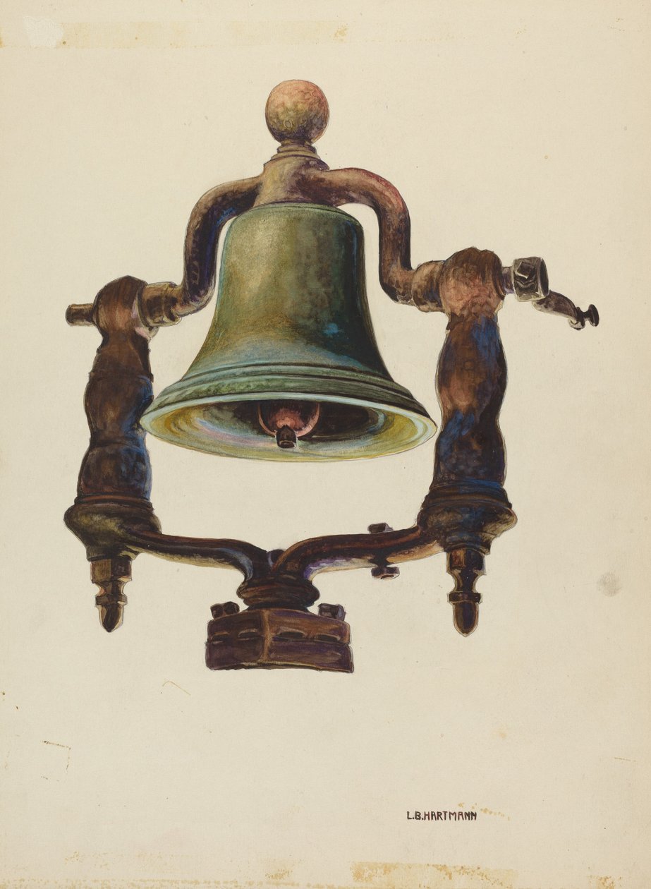Lokomotivglocke von L. B. Hartmann