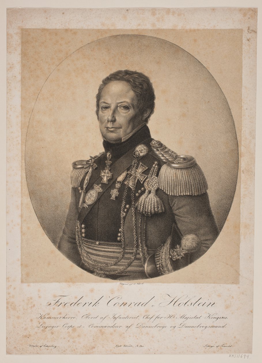 Frederik Conrad Holstein von L. Frænckel