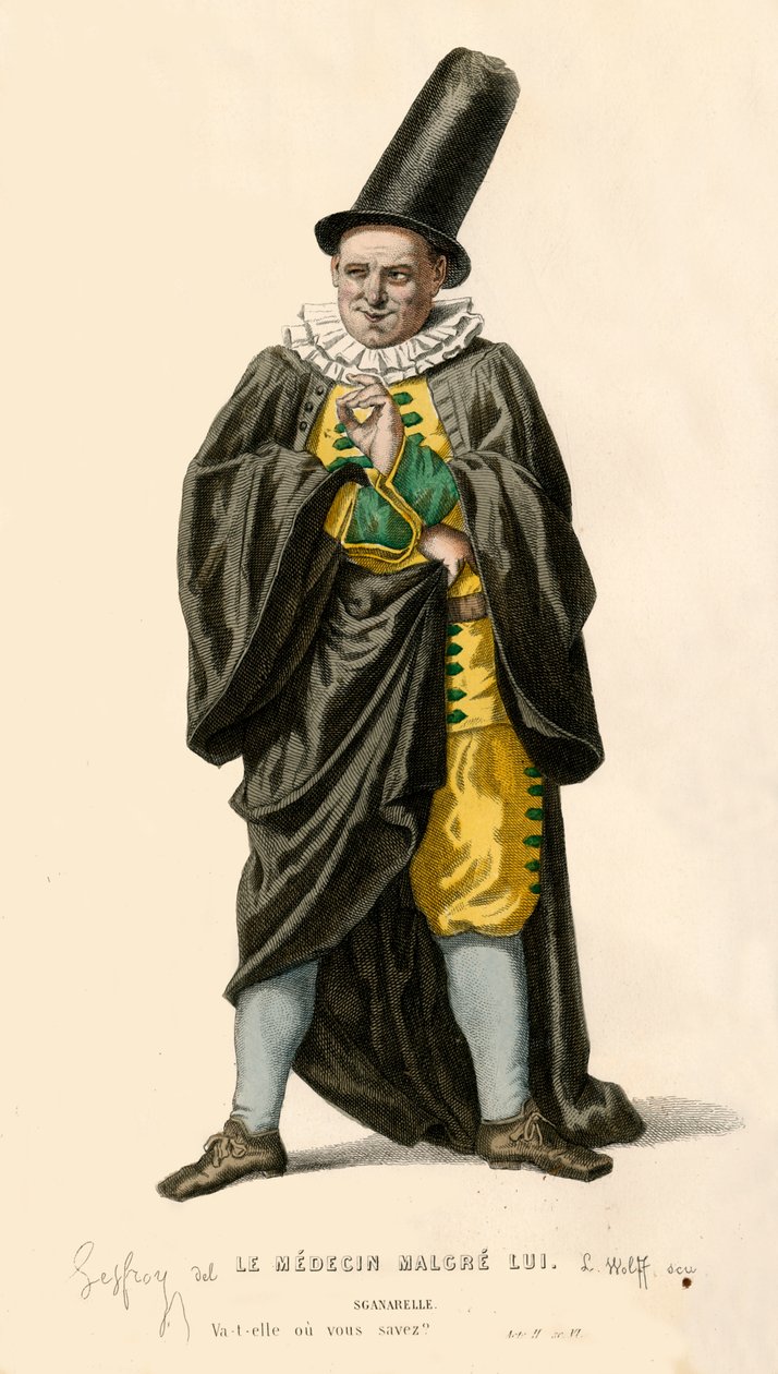 Sganarelle, 1868 von L. Wolff