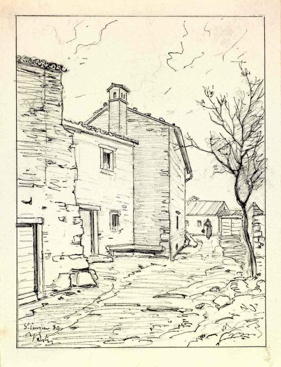 Motiv aus Skocjan von Ladislav Benesch