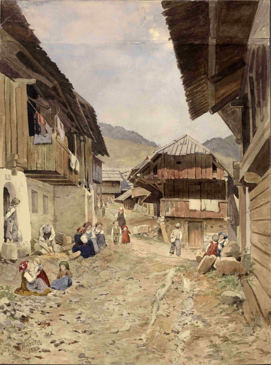 Podkoren - Einblick in das Dorfleben von Ladislav Benesch