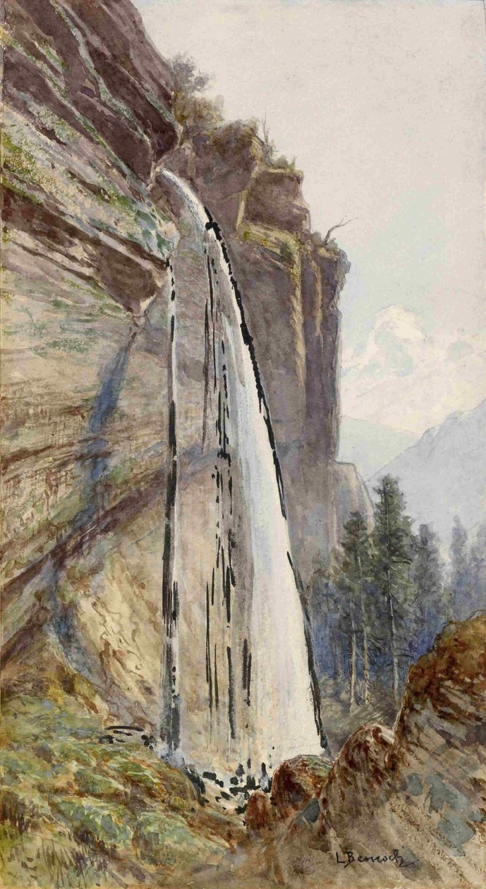 Wasserfall Pericnik von Ladislav Benesch