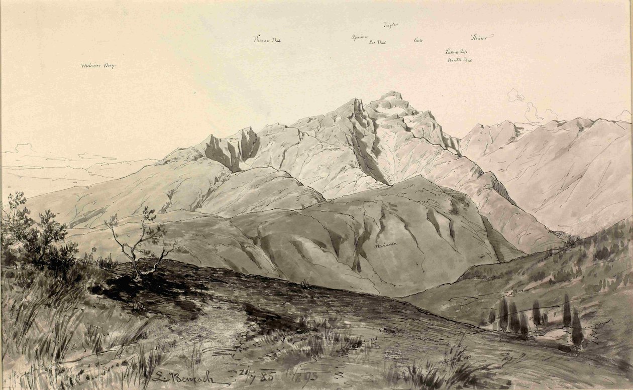 Triglav von Golica von Ladislav Benesch