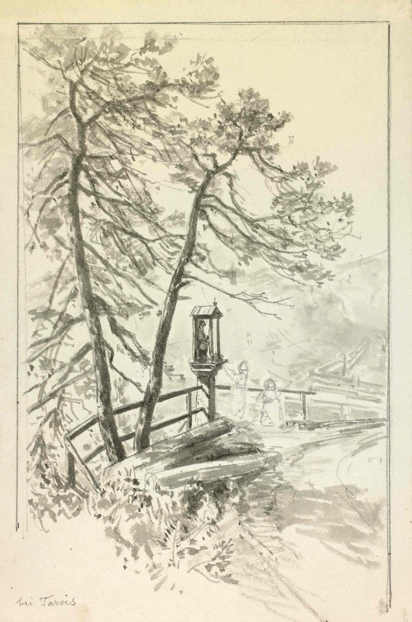 Wegzeichen in Trbiz von Ladislav Benesch