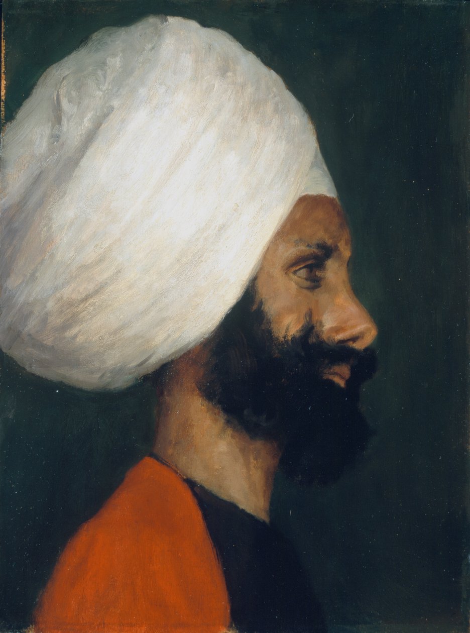 Chet Singh, ein Chaprassee von Feldmarschall Lord Roberts, ca. 1890 von Lady Aileen Roberts