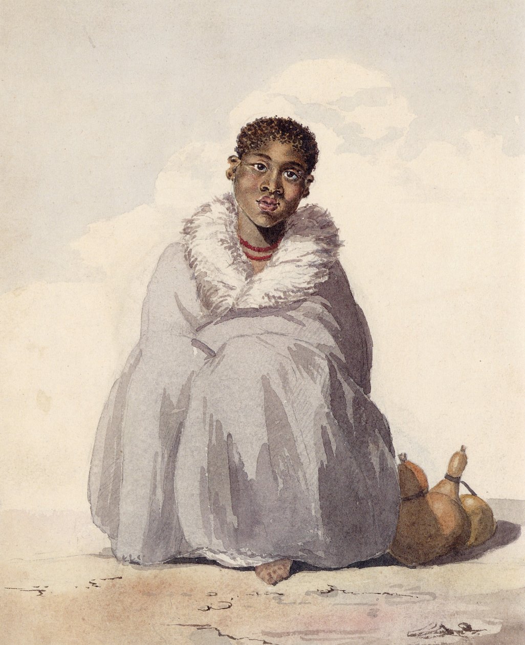 Frau eines Soldaten Nr. 1 von Lady Anne Barnard