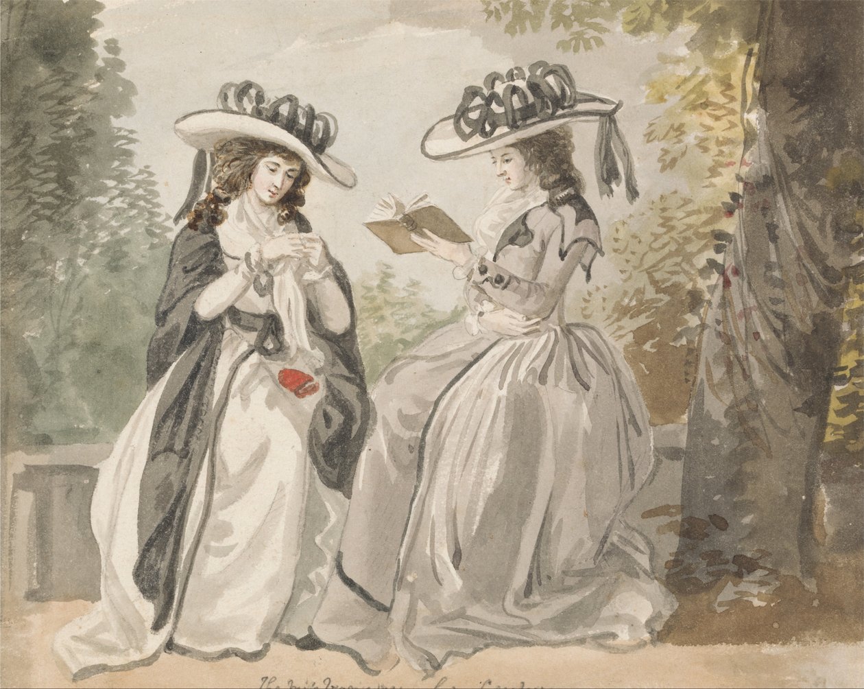 Die Fräuleins Van und Lady Salisbury von Lady Salesbury