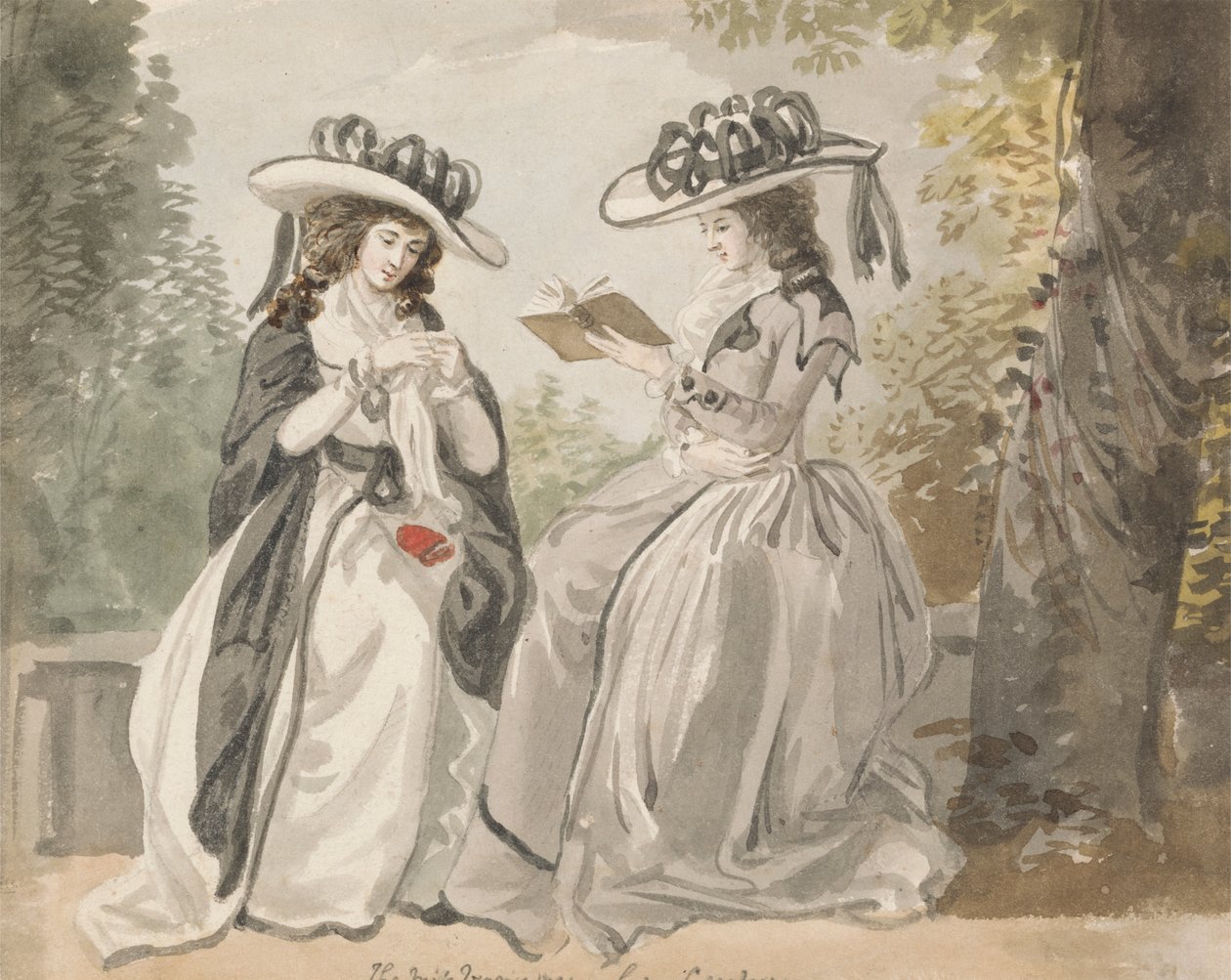Die Fräuleins Van und Lady Salisbury von Lady Salesbury