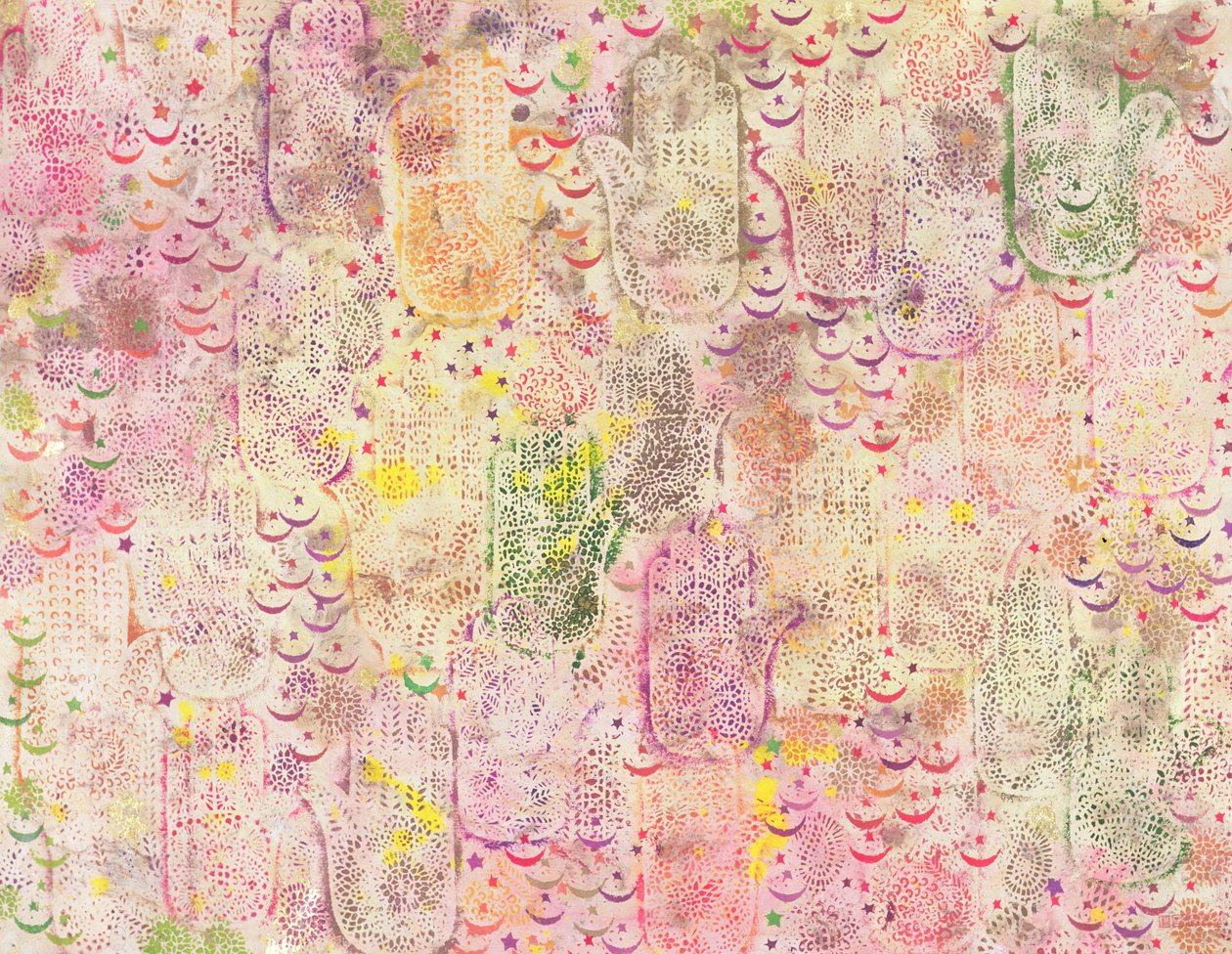 Hände von Fatima von Laila Shawa
