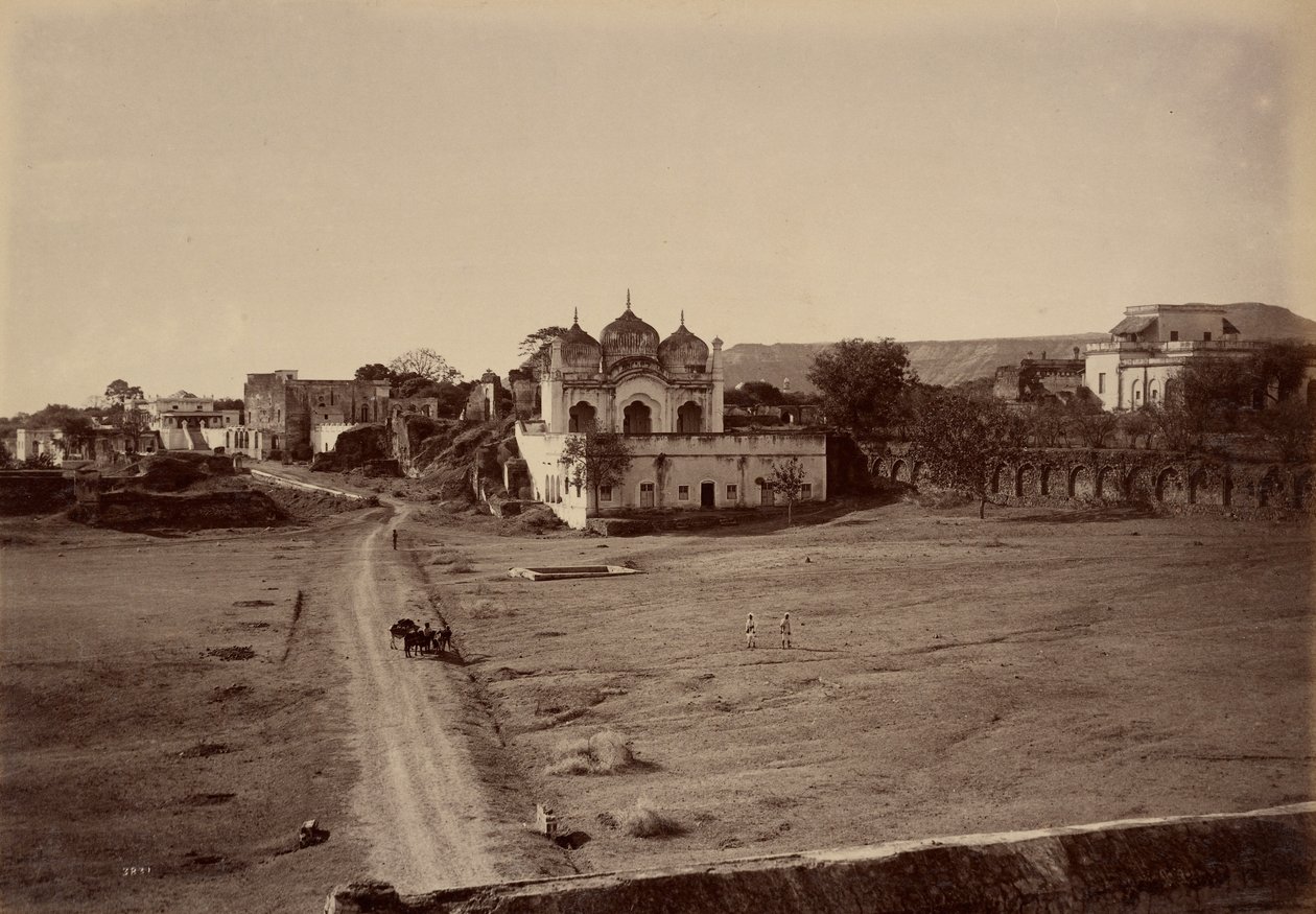 Aurangzebes private Moschee, Aurangabad von Lala Deen Dayal