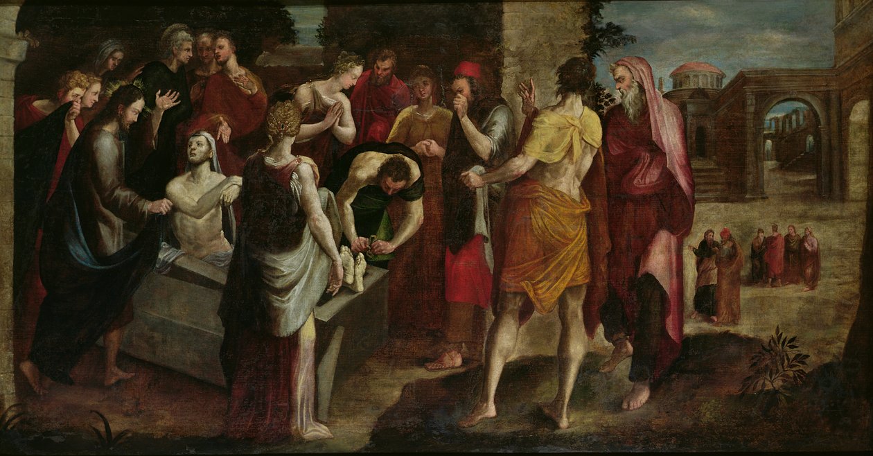 Auferstehung des Lazarus von Lambert Zutman