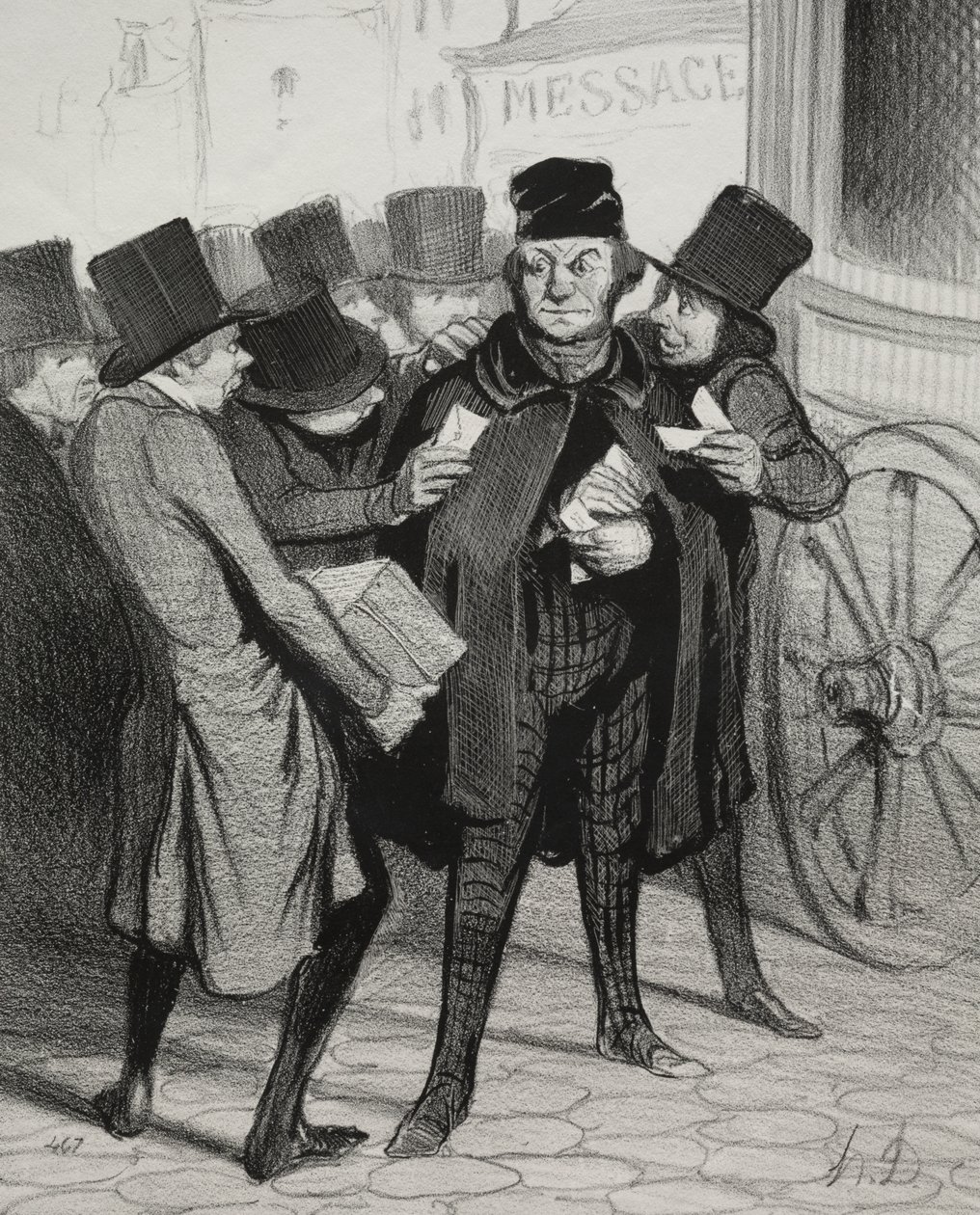 Eine Vergnügungsreise nach Paris von Lambert Doomer