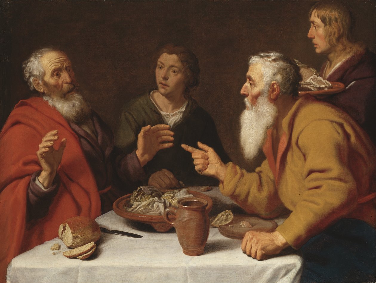 Der ungehorsame Prophet, 1620-29 von Lambert Jacobsz.