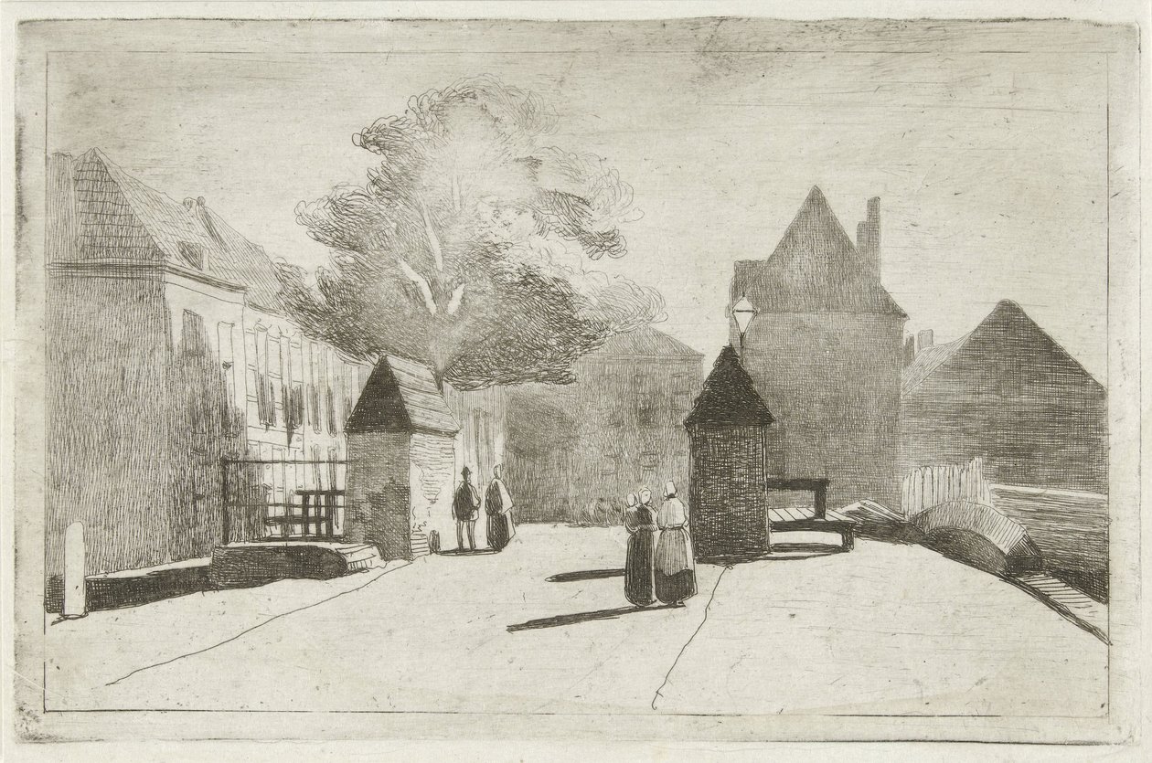 Stadtansicht von Lambertus  Hardenberg