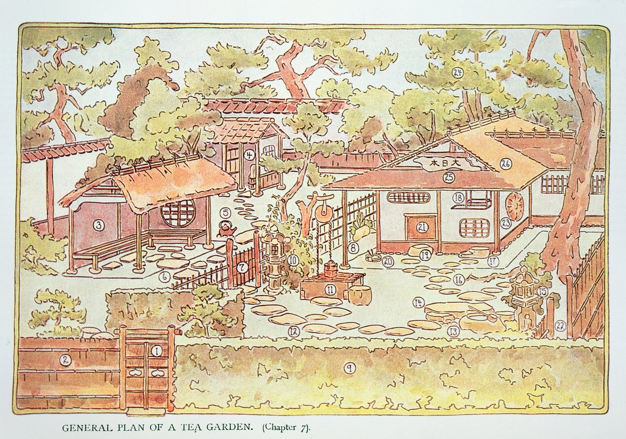 Gärten von Yuan Ming Yuan, Peking, 1783-86 von Lang Shining