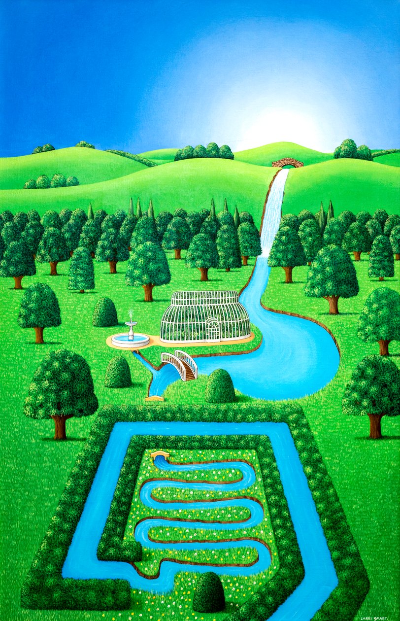 Garten des Essens, 1997 von Larry Smart