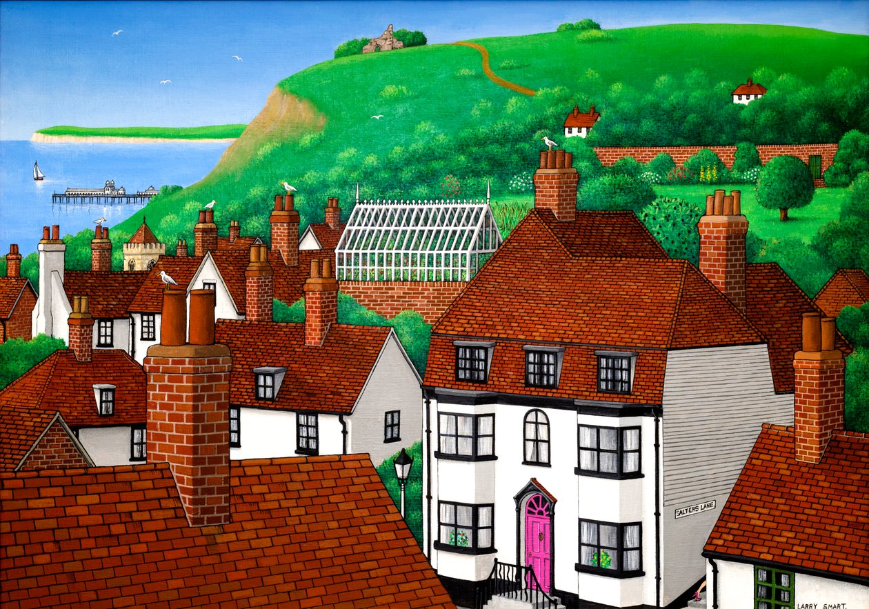 Hastings Altstadt, 2002 von Larry Smart
