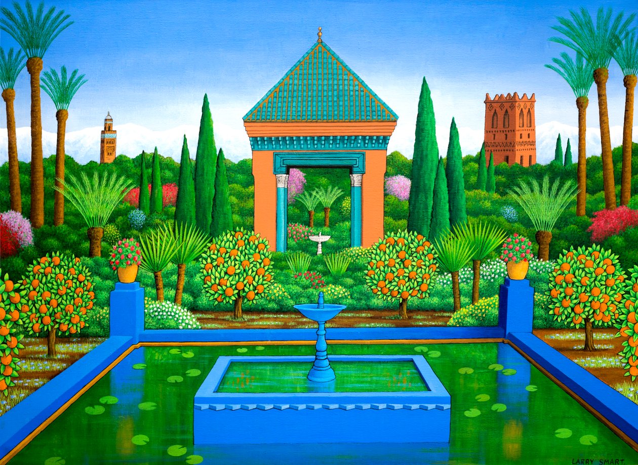 Marjorelle-Orangen, 2005 von Larry Smart