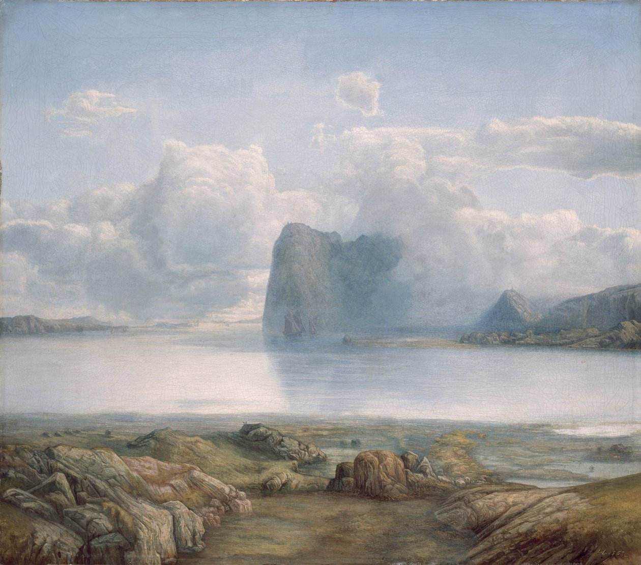 Insel Borgøy von Lars Hertervig