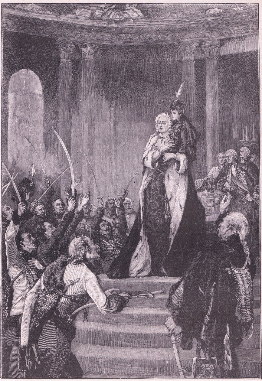 Maria Theresia und das ungarische Parlament von Laslett John Pott
