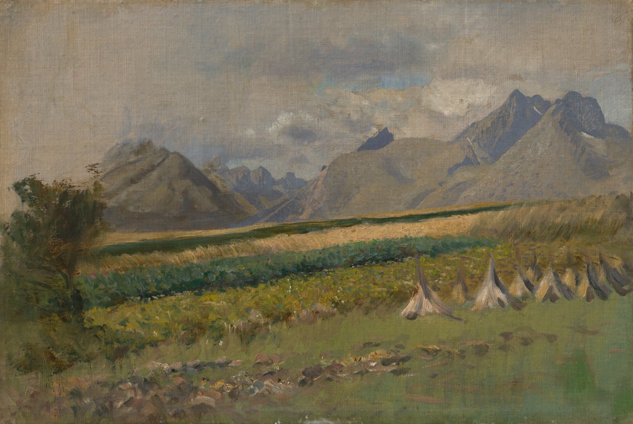 Hohe Tatra von Strážky von Laszlo Mednyanszky