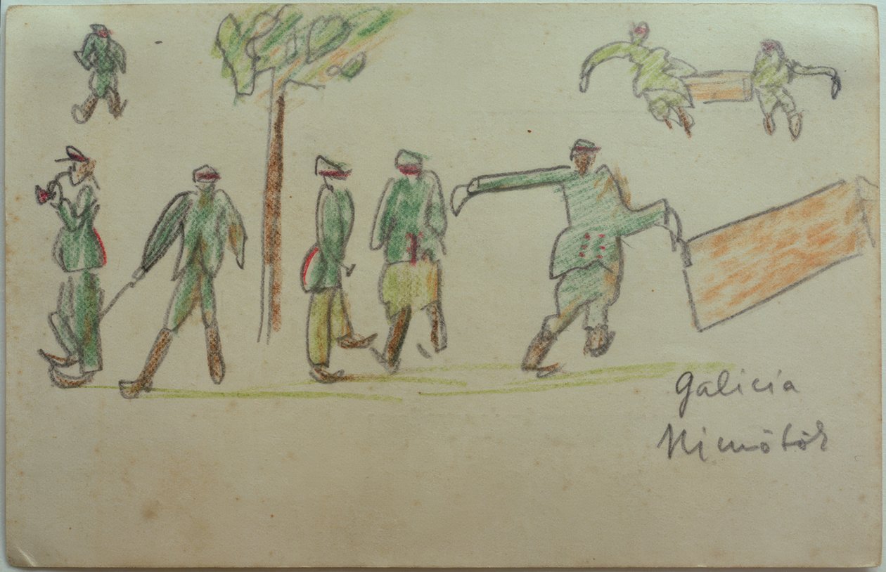 Ausgang (Der Soldaten) von Laszlo Moholy Nagy