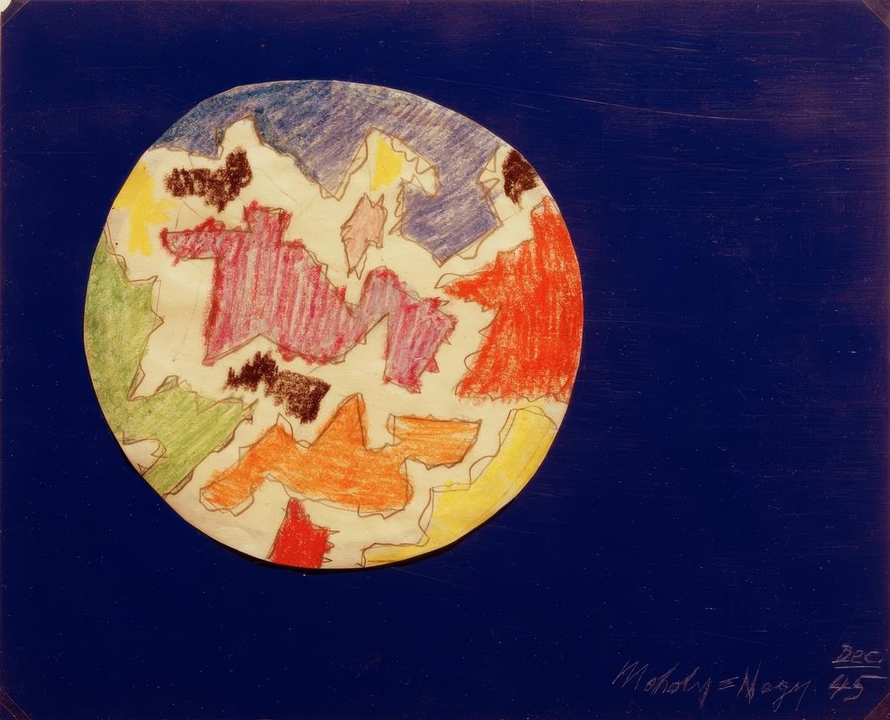 Farbenexplosion von Laszlo Moholy Nagy