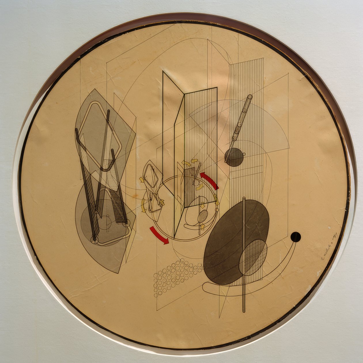 Die Mechanik des Lichtrequisits von Laszlo Moholy Nagy