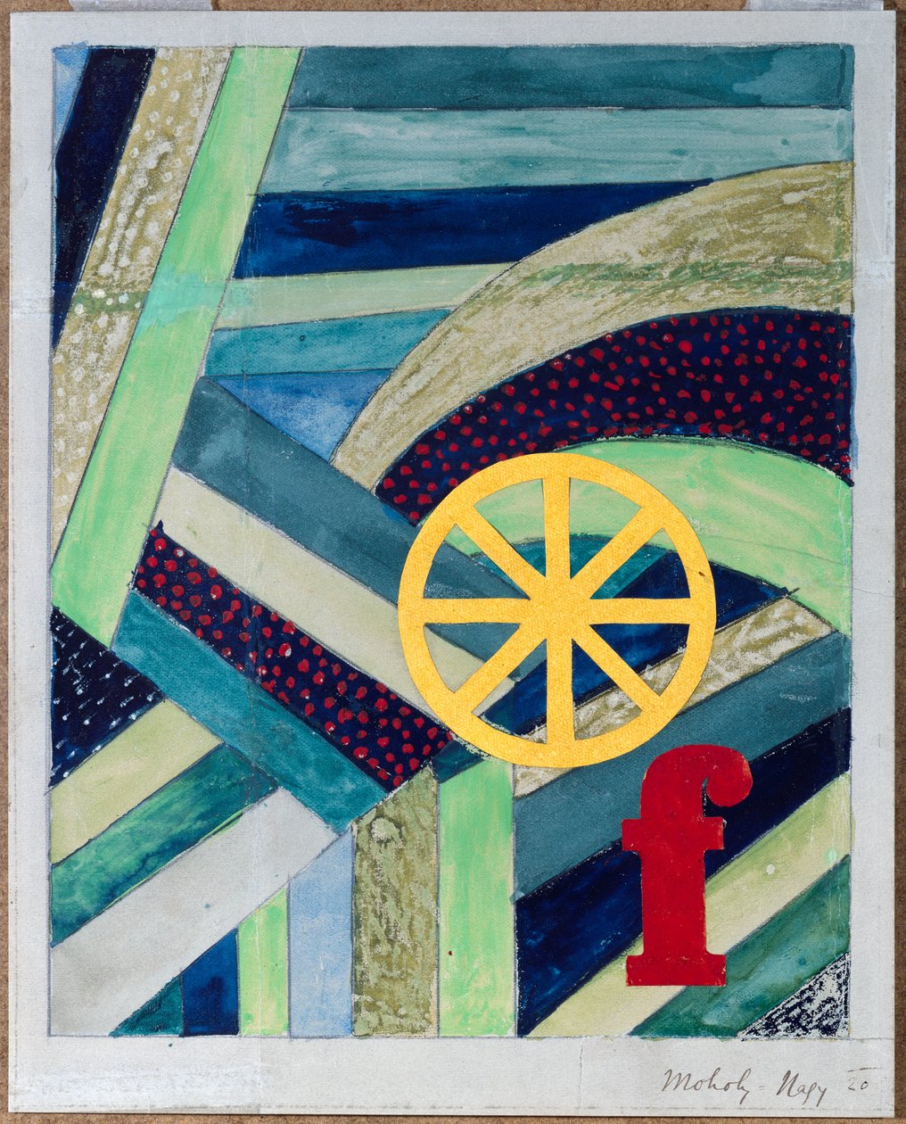 F im Feld, 1920 von Laszlo Moholy Nagy