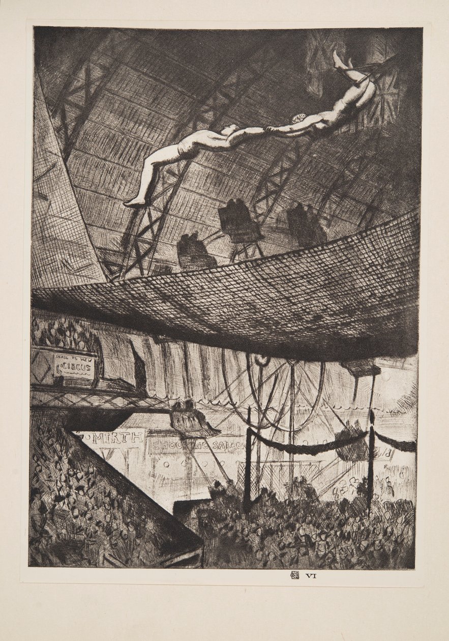 Akrobaten von Laura Knight
