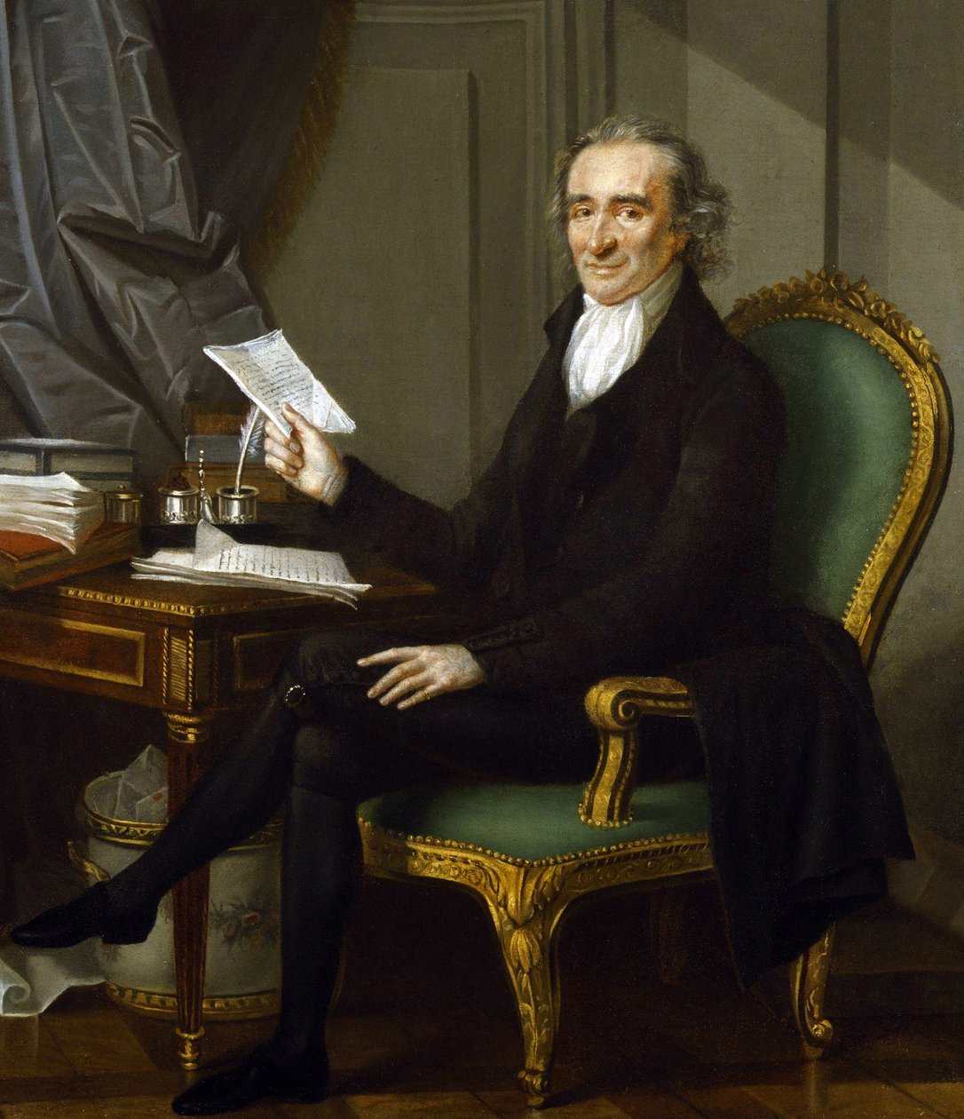 Porträt von Thomas Paine von Laurent Dabos