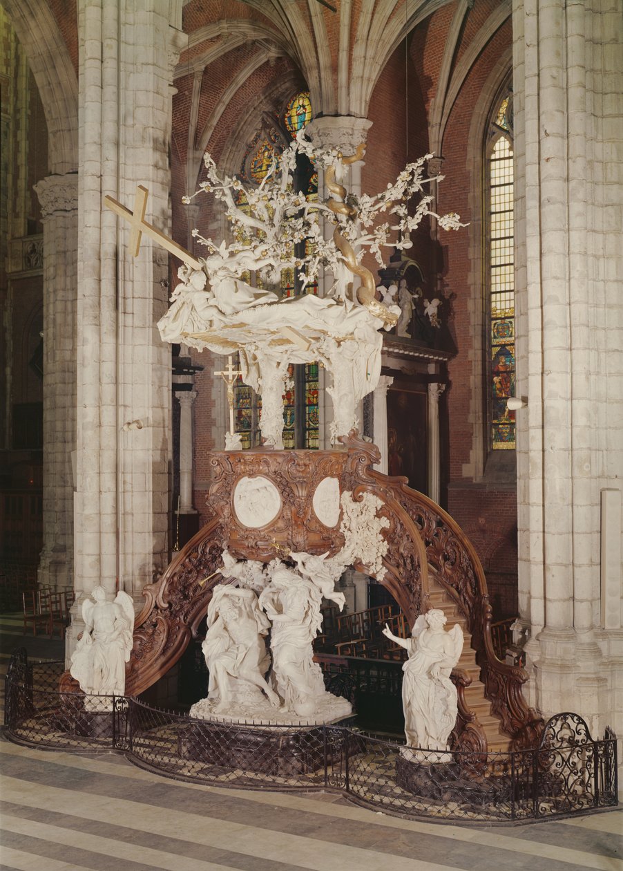 Kanzel, um 1741-45 von Laurent Delvaux