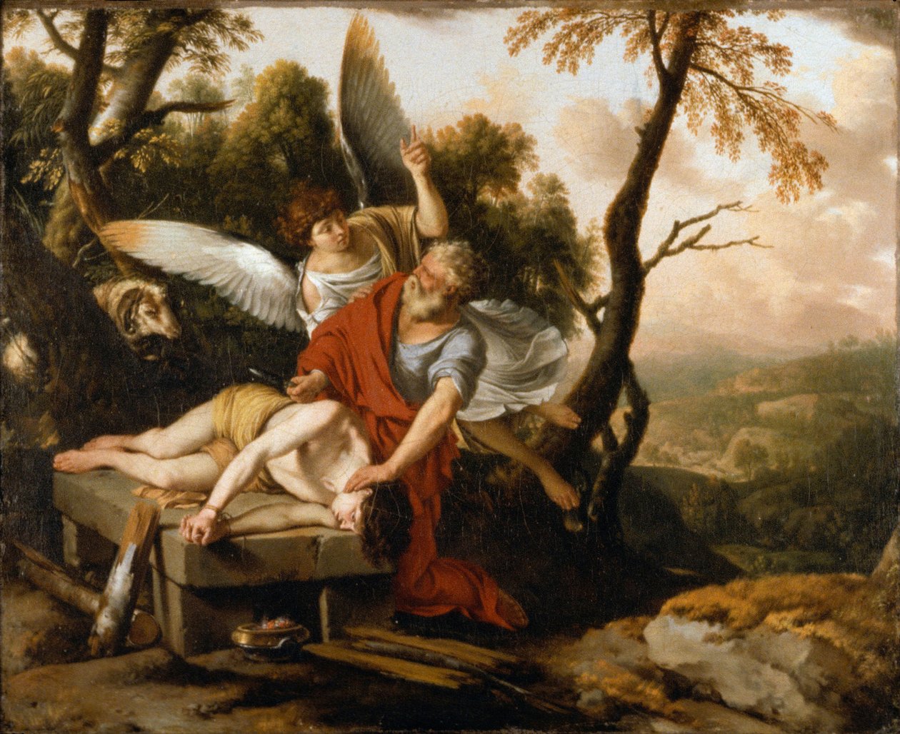 Das Opfer Isaaks von Laurent de la Hyre