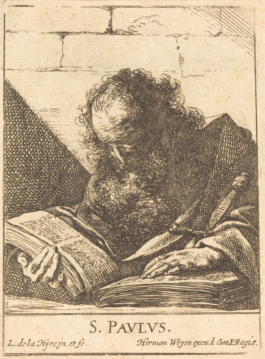 Der heilige Paulus von Laurent de la Hyre