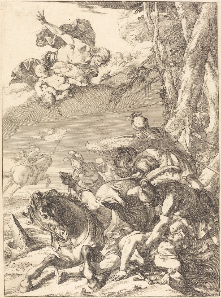 Die Bekehrung des Heiligen Paulus von Laurent de la Hyre