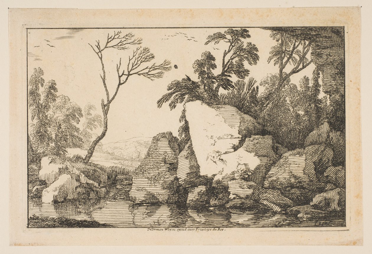 Der tote Baum, 1640 von Laurent de la Hyre